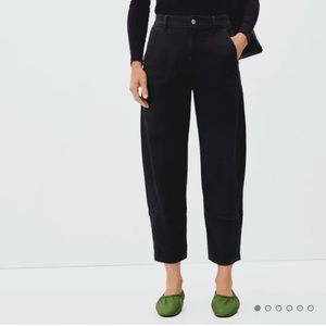 Everlane Barrel Pant in black size 4